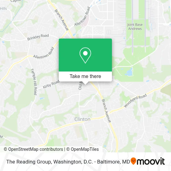 The Reading Group map