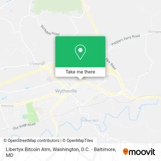 Libertyx Bitcoin Atm map