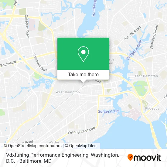 Vdxtuning Performance Engineering map