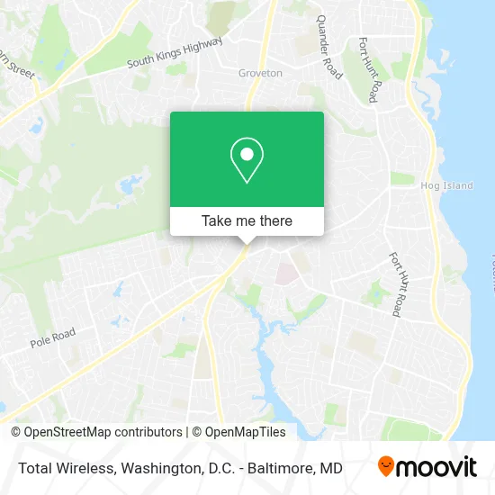 Total Wireless map