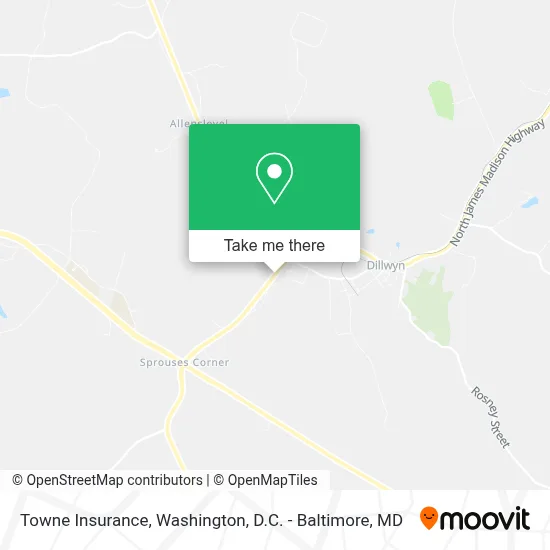 Towne Insurance map