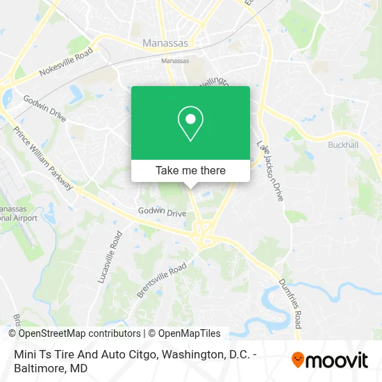 Mini Ts Tire And Auto Citgo map