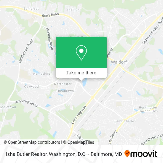 Isha Butler Realtor map