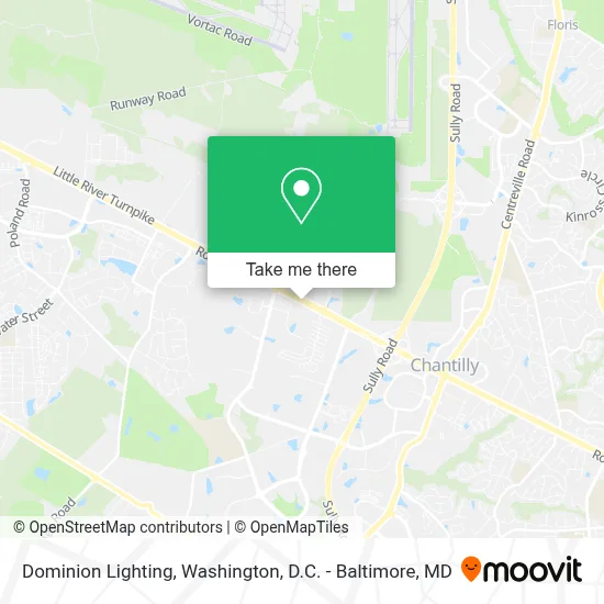 Dominion Lighting map