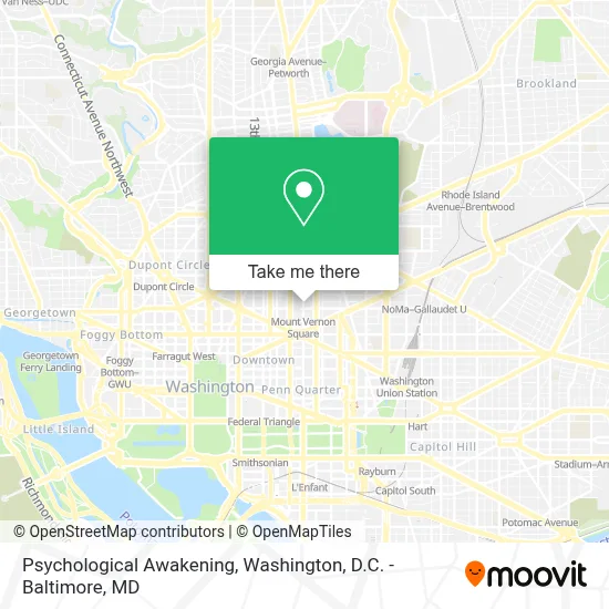 Psychological Awakening map
