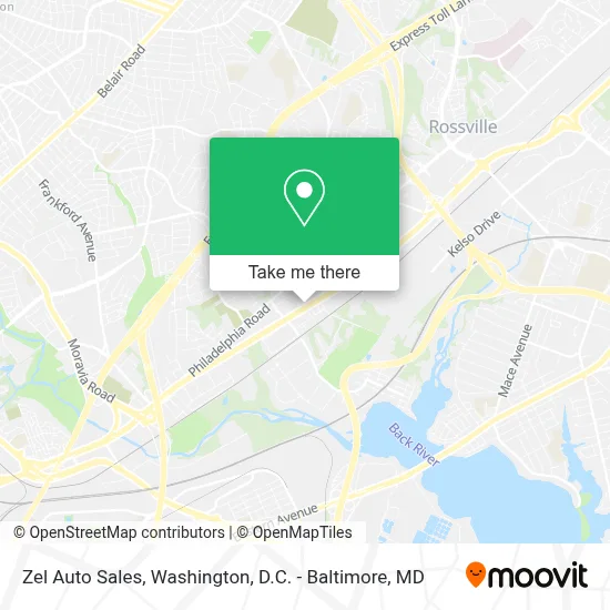 Zel Auto Sales map