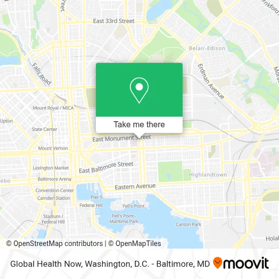 Global Health Now map