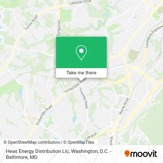 Heas Energy Distribution Llc map