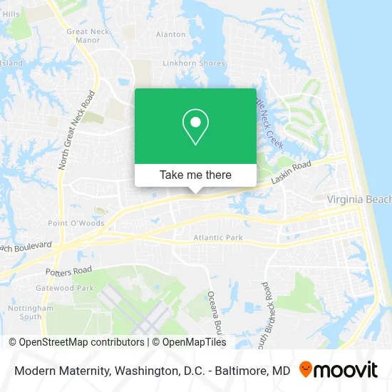 Modern Maternity map