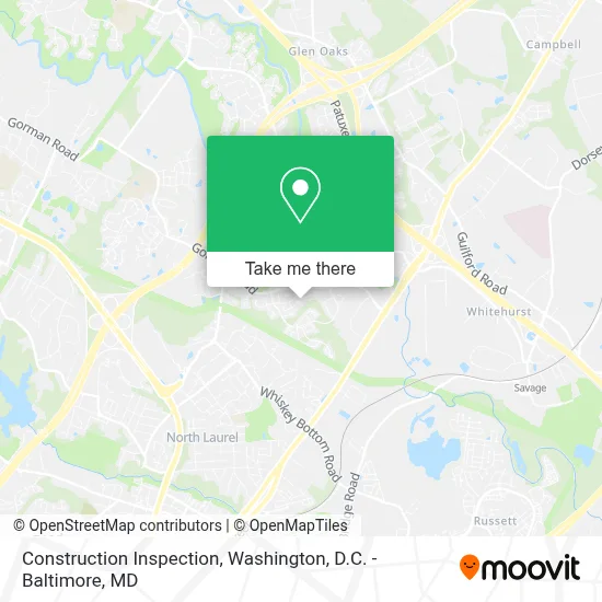 Construction Inspection map
