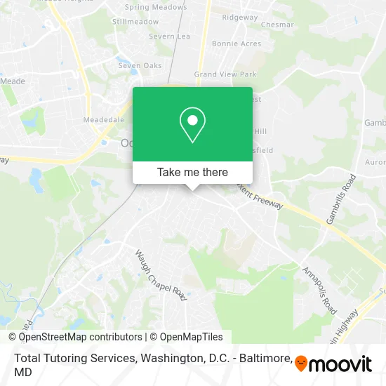 Total Tutoring Services map