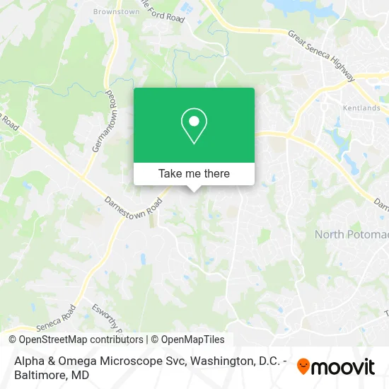 Alpha & Omega Microscope Svc map