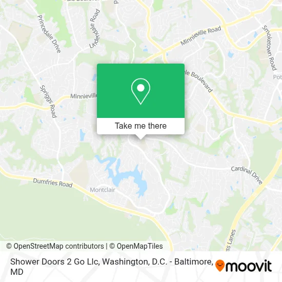 Shower Doors 2 Go Llc map