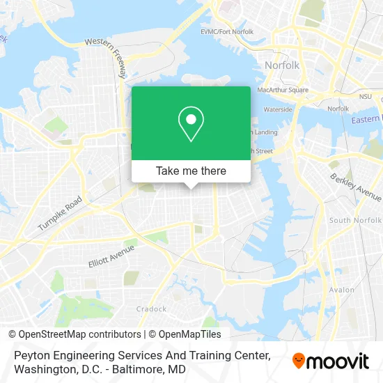 Peyton Engineering Services And Training Center map