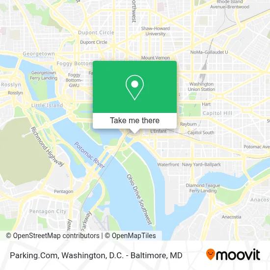 Parking.Com map