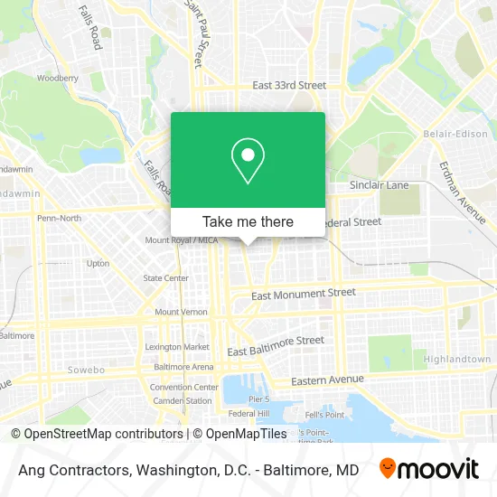Ang Contractors map