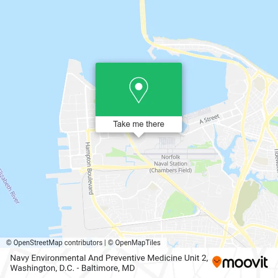 Navy Environmental And Preventive Medicine Unit 2 map