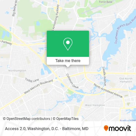 Access 2.0 map