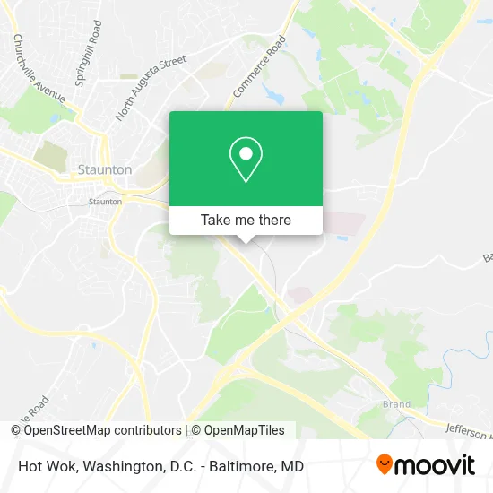 Hot Wok map