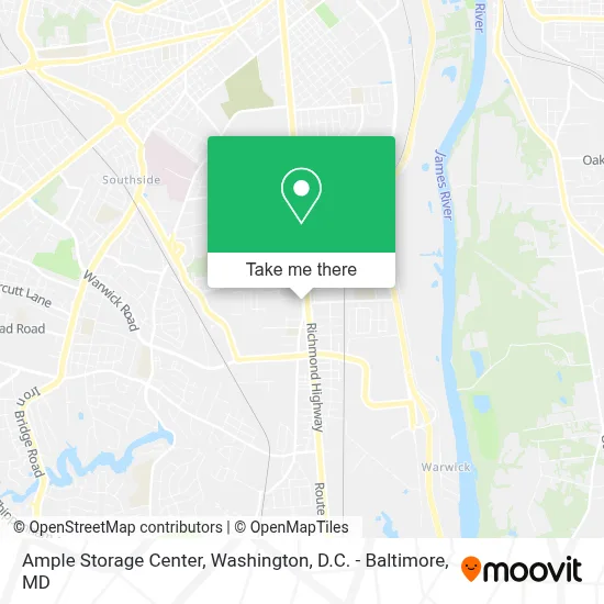 Ample Storage Center map