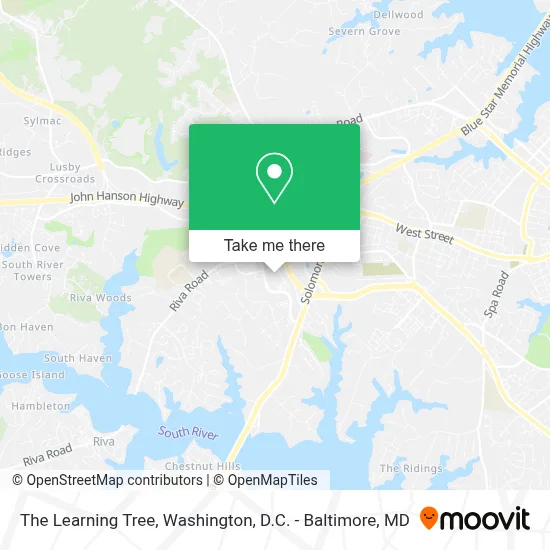 The Learning Tree map