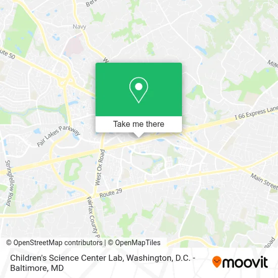 Children's Science Center Lab map