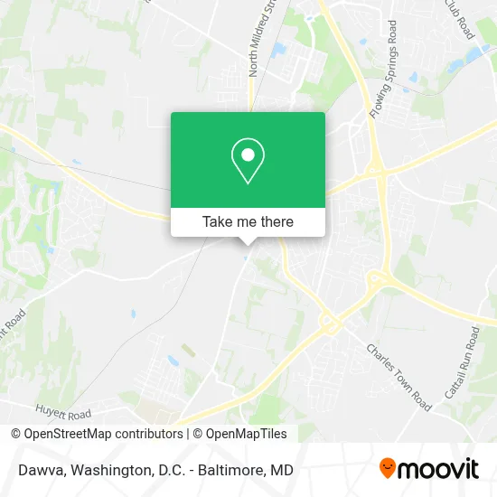 Dawva map