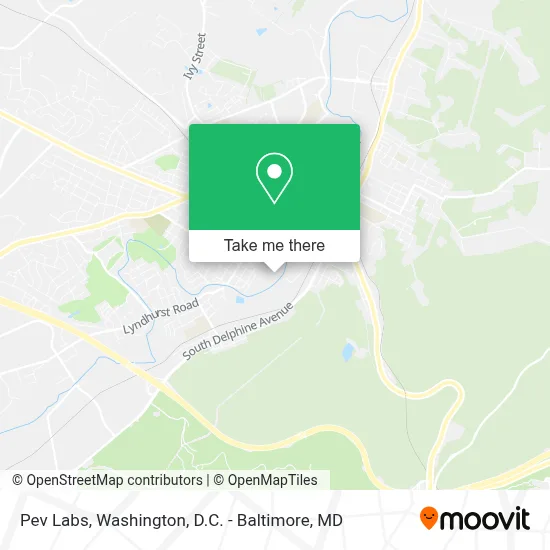 Pev Labs map