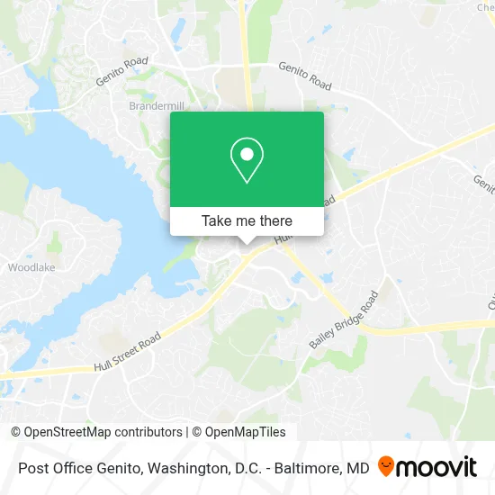 Post Office Genito map
