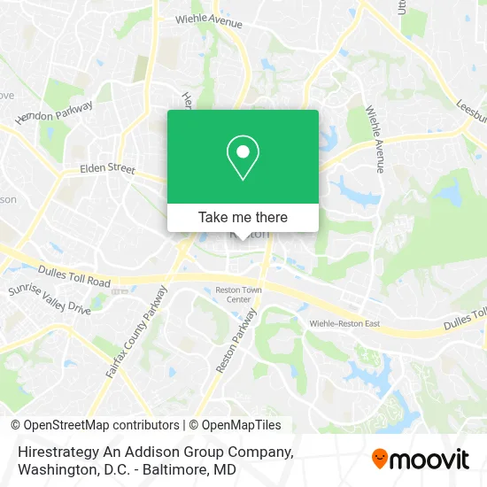 Hirestrategy An Addison Group Company map