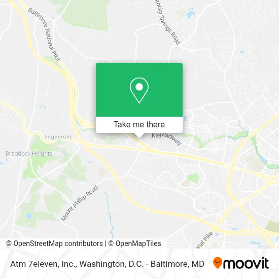 Atm 7eleven, Inc. map