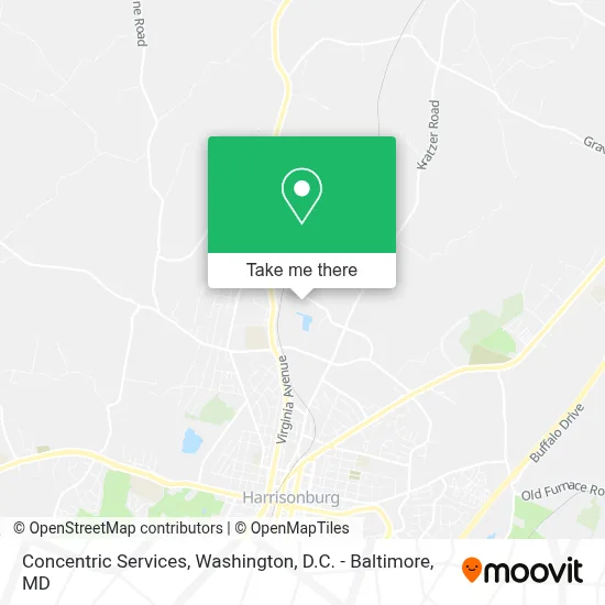 Concentric Services map