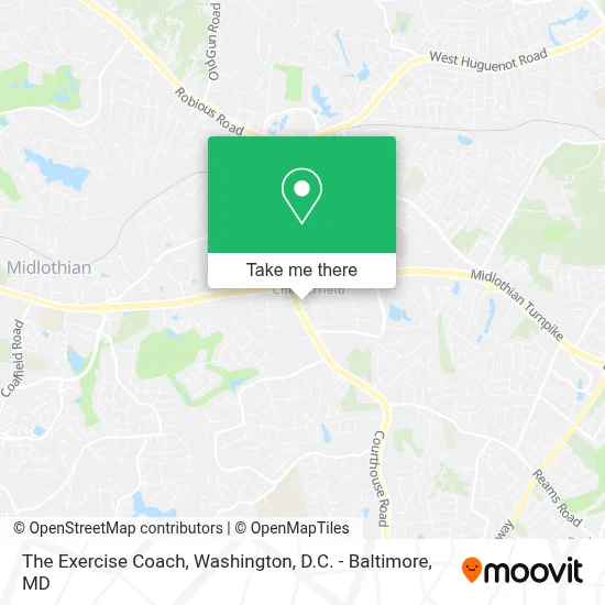 The Exercise Coach map