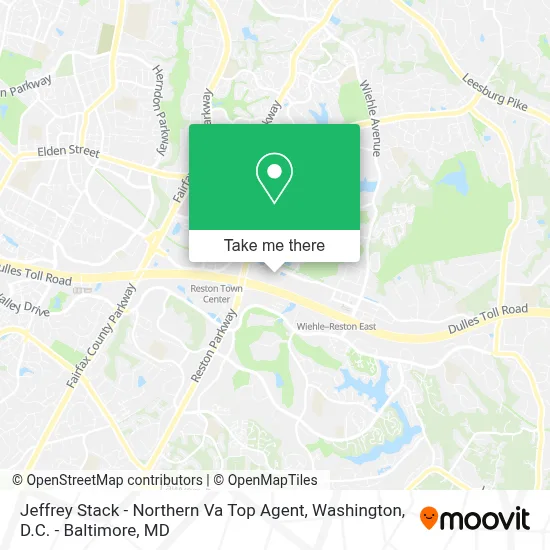 Jeffrey Stack -  Northern Va Top Agent map