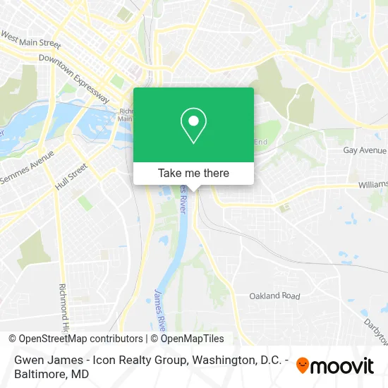 Gwen James - Icon Realty Group map
