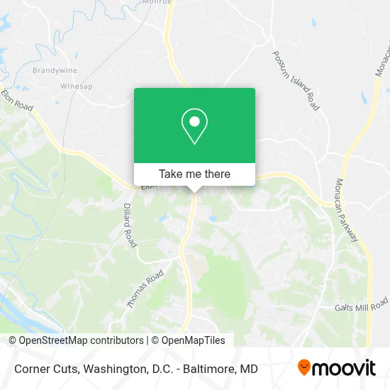 Corner Cuts map