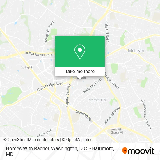 Homes With Rachel map