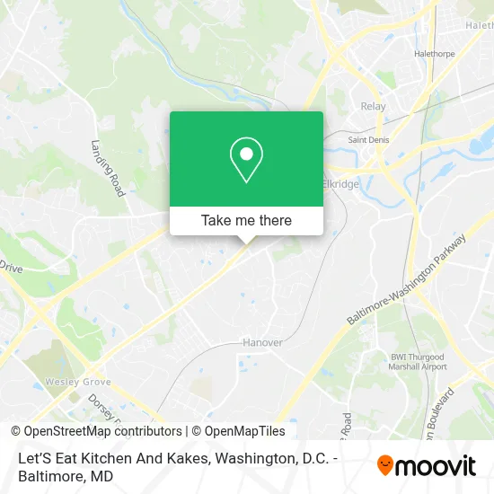 Let’S Eat Kitchen And  Kakes map