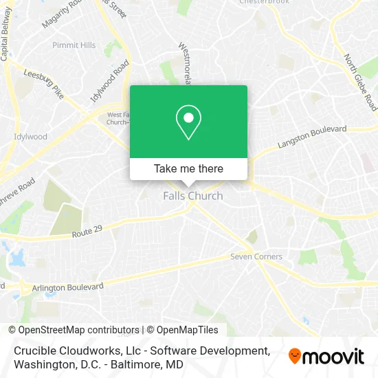 Crucible Cloudworks, Llc - Software Development map