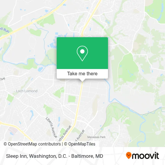 Sleep Inn map