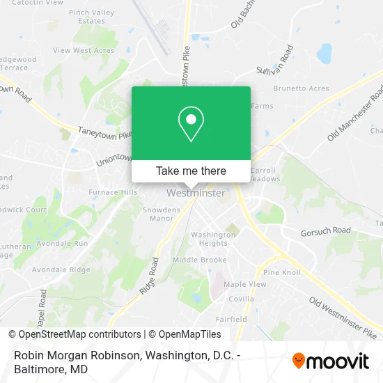 Robin Morgan Robinson map