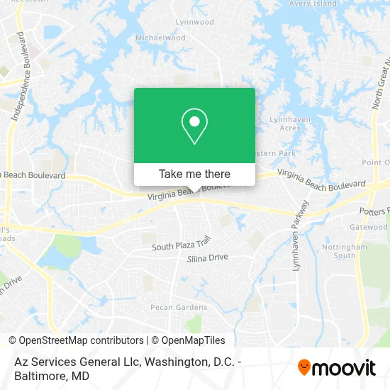 Az Services General Llc map