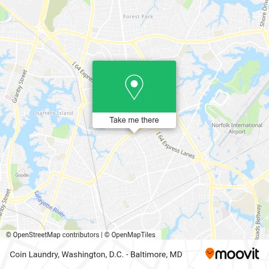 Coin Laundry map