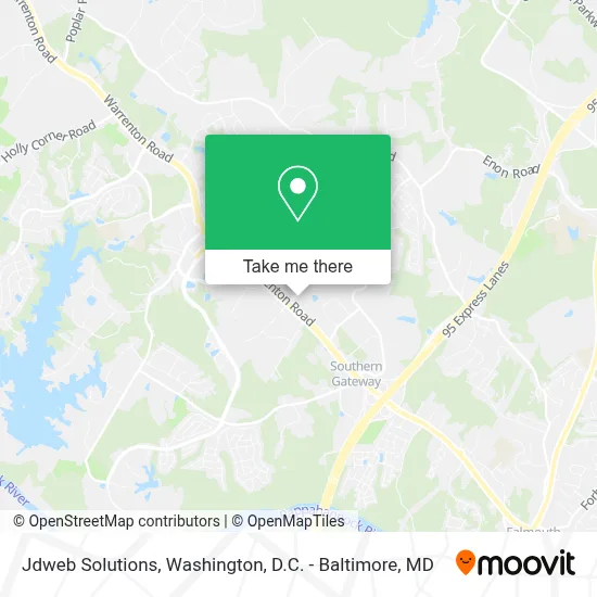 Jdweb Solutions map