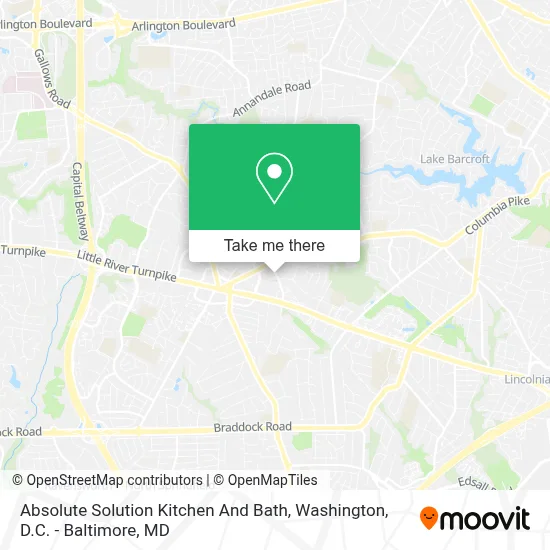 Absolute Solution Kitchen And Bath map