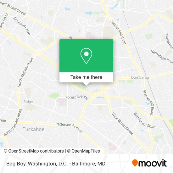Bag Boy map
