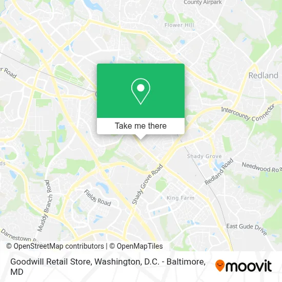 Goodwill Retail Store map