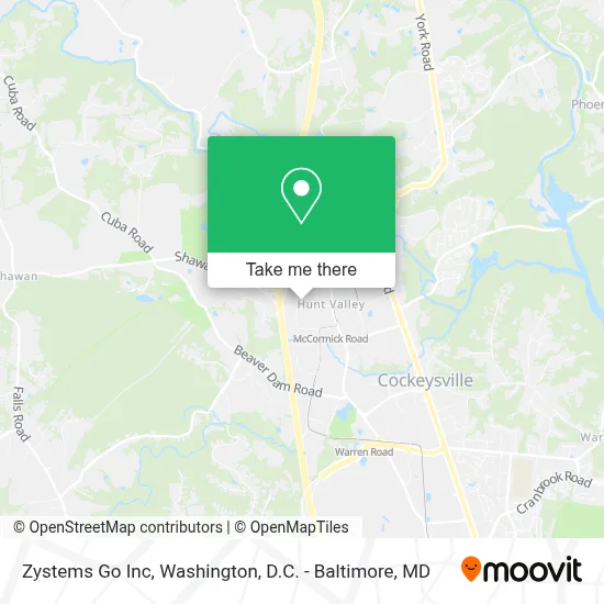 Zystems Go Inc map