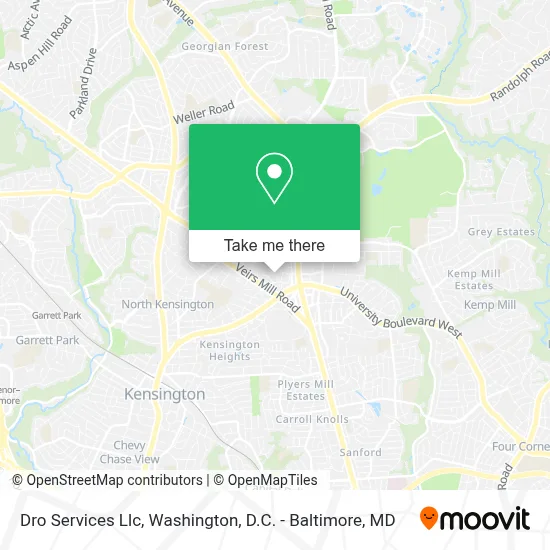 Dro Services Llc map