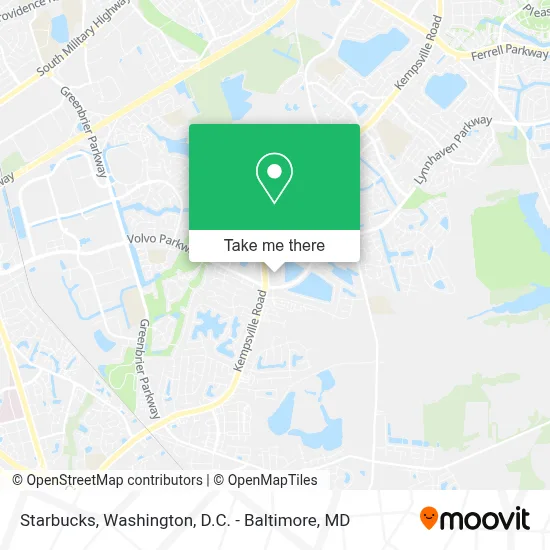 Starbucks map